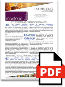 Mostons Autumn 2024 Newsletter